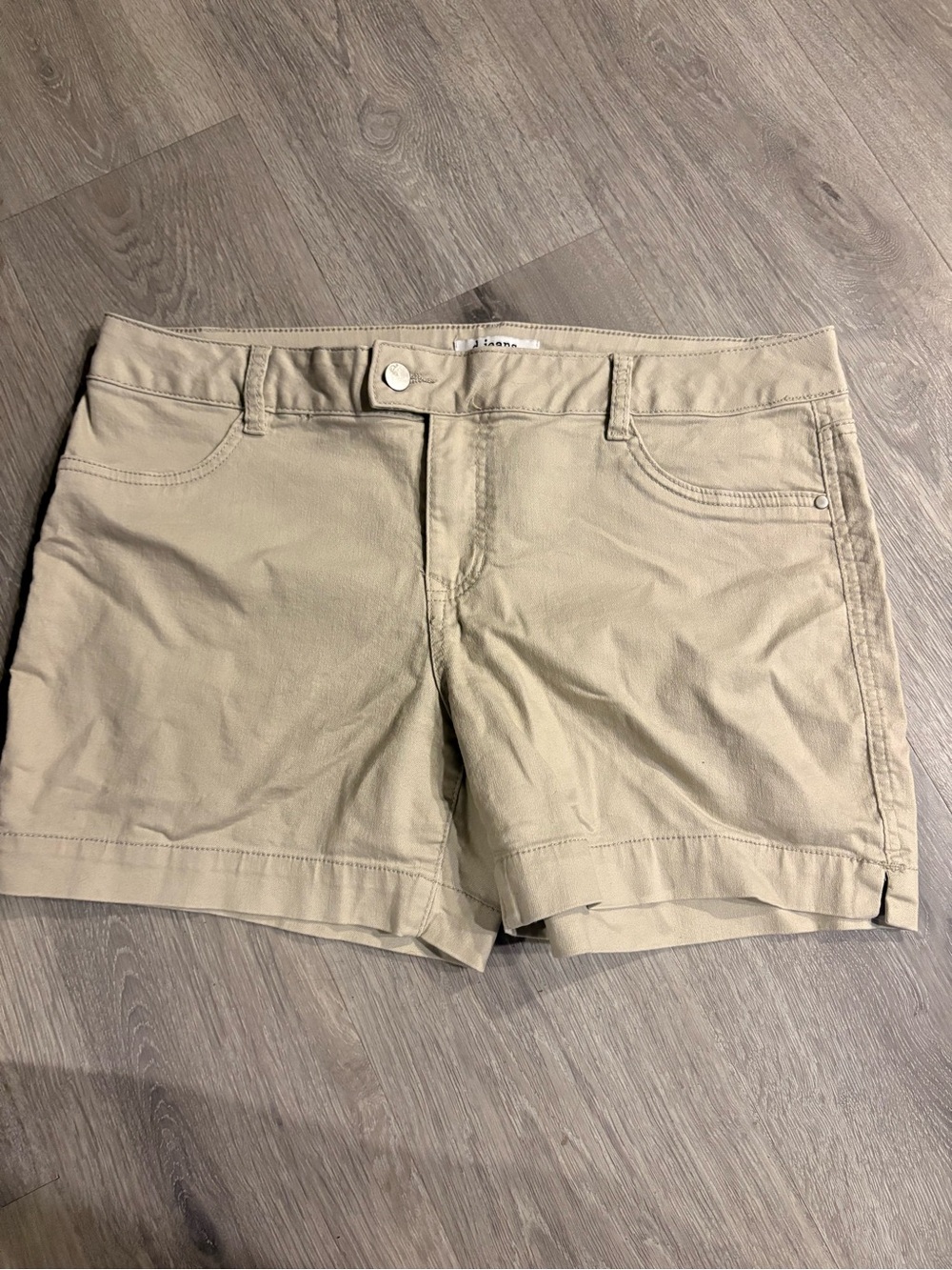 d. jeans Beige/Tan Casual Bermuda Shorts